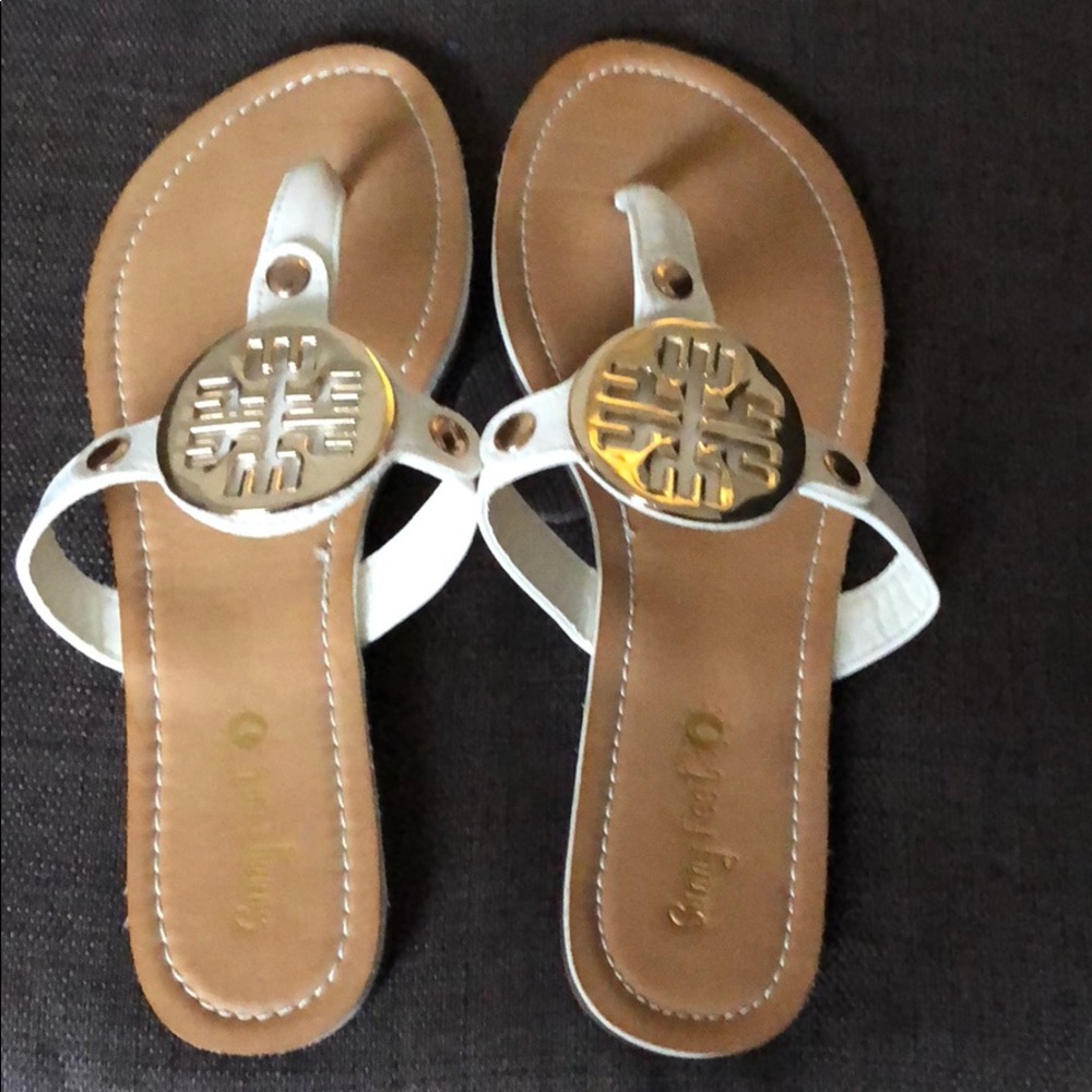 Tori birch look alike sandals